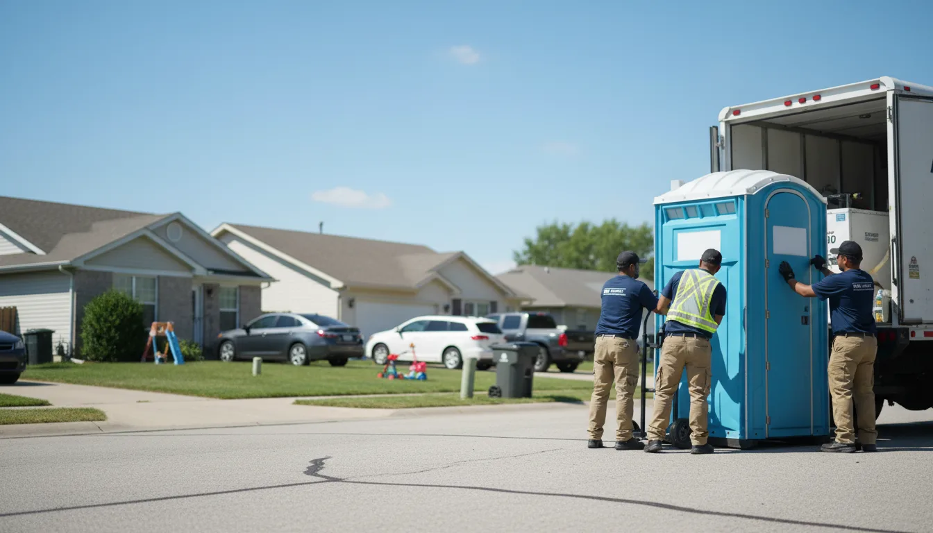 Standard Porta Potty Rentals in Freeland, MI near me